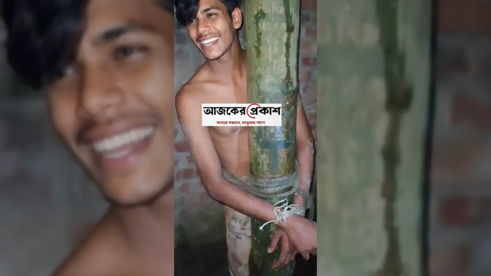 গাইবান্ধায় ইয়াবা আসক্ত যুবকের তাণ্ডব: টাকা না পেয়ে বাবা-মাকে মারধর, গাছে বেঁধে রাখল স্থানীয়রা