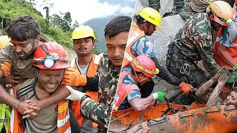 নেপালে আকস্মিক বন্যা: সুড়ঙ্গে ৯ দিন লড়ে অলৌকিকভাবে বেঁচে ফিরলেন জলবিদ্যুৎকর্মী