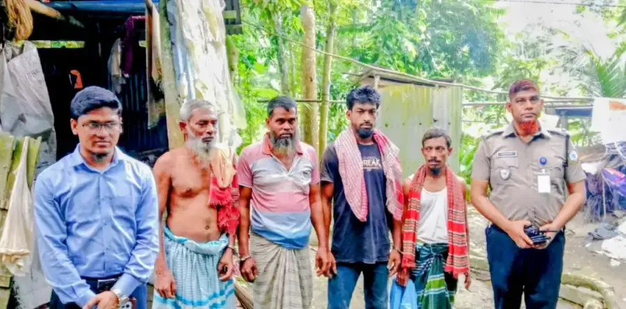 ফরিদপুরের সদরপুরে মাদক সেবনের দায়ে ৪ জনের জরিমানা - কারাদণ্ড