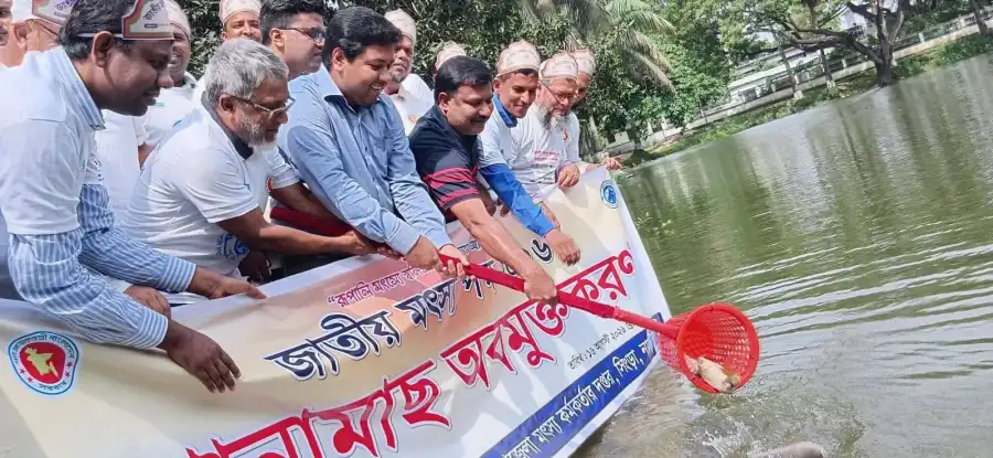 সিংড়ায় জাতীয় মৎস্য পক্ষের উদ্বোধন