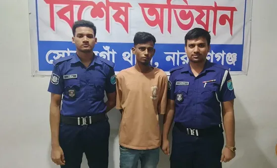 সোনারগাঁয়ে ২৫ পিস ইয়াবাসহ যুবক গ্রেপ্তার