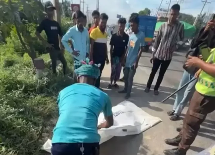 সোনারগাঁয়ে অজ্ঞাত গাড়িচাপায় যুবকের মৃত্যু